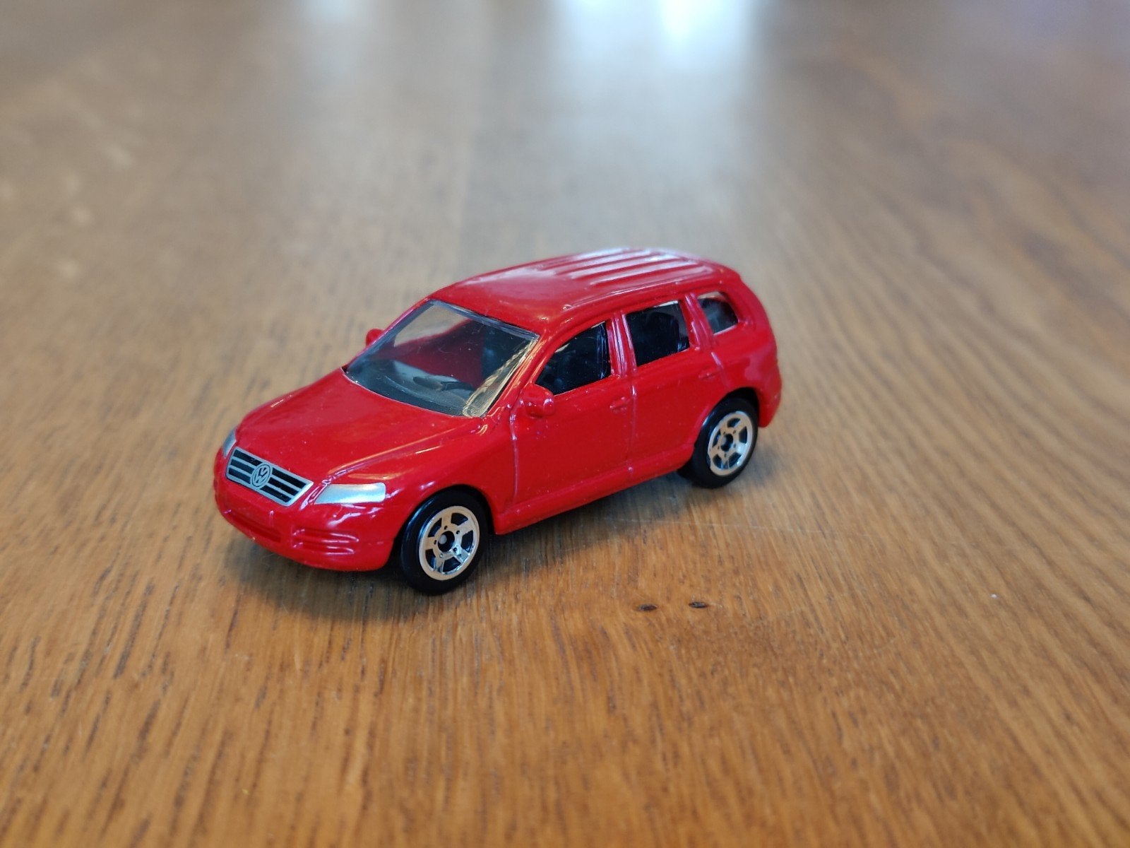 Realtoy Volkswagen Touareg ROOD, Ophalen of Verzenden, Zo goed als nieuw, Auto