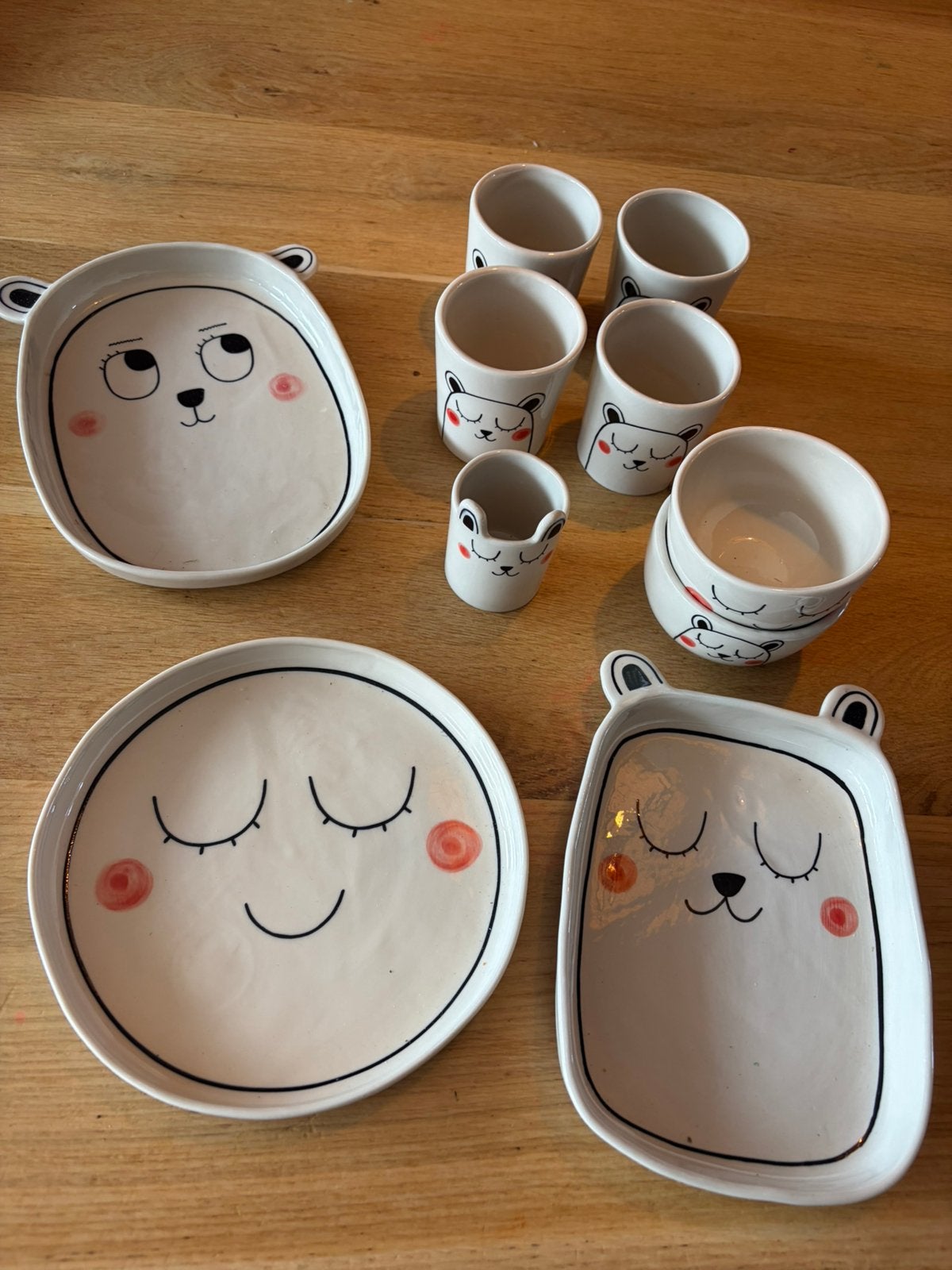 Kinderservies porselein Muse Kids, Ophalen, Zo goed als nieuw, Bord(en), Overige stijlen