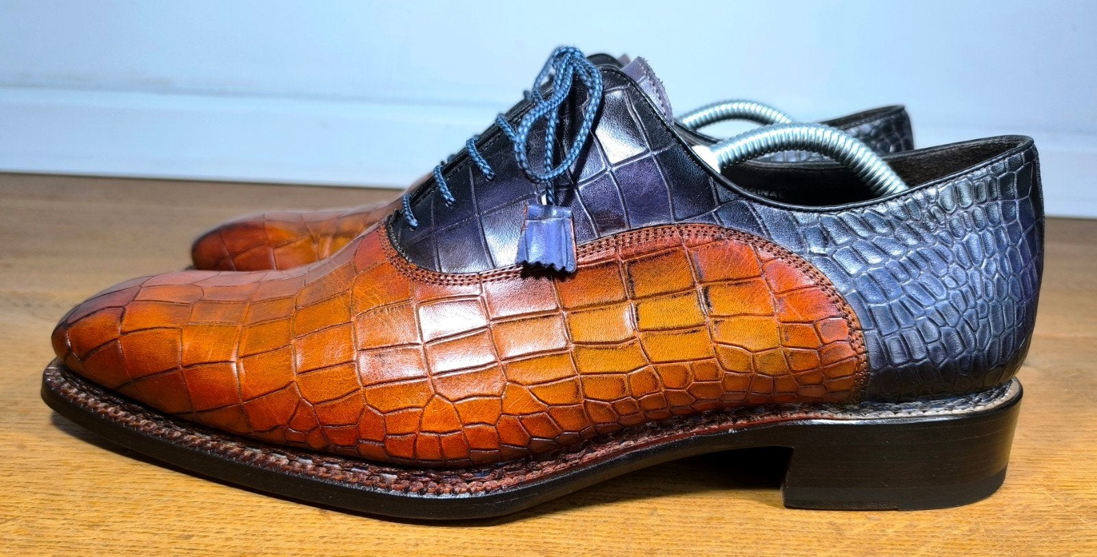 Harris Firenze exclusieve herenschoenen maat 9,5 / 44, Kleding | Heren, Schoenen, Ophalen, Harris, Overige kleuren, Zo goed als nieuw