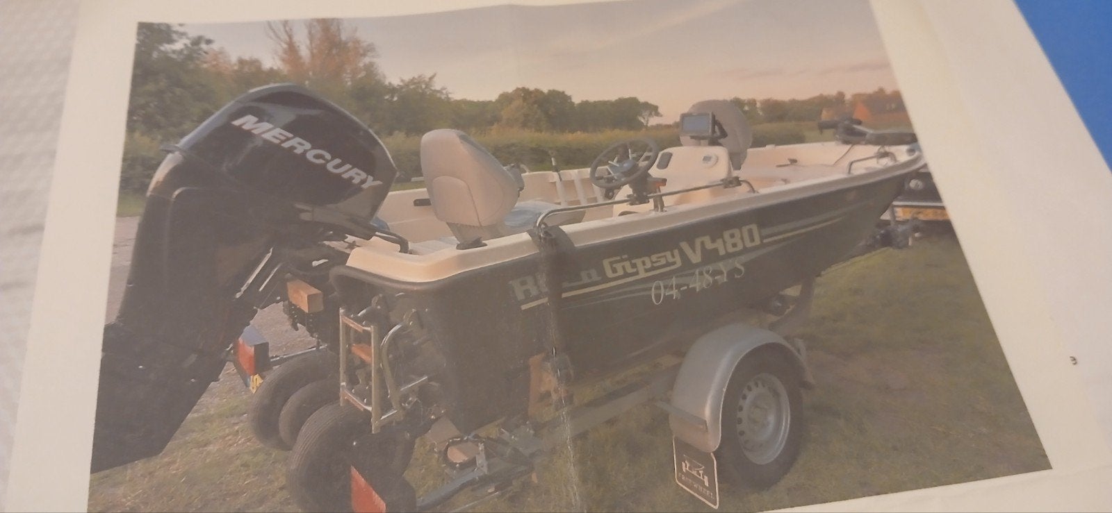 Rhea gipsy 4.80, Watersport en Boten, Overige merken, Gebruikt, Viertaktmotor, 5 m