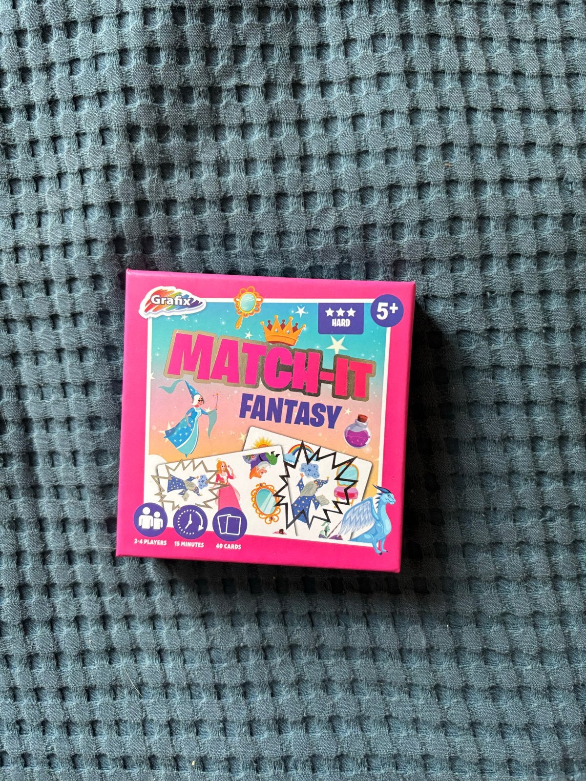 Grafix Match-It Fantasy Kaartspel - Zo goed als nieuw, Drie of vier spelers, Ophalen of Verzenden, Zo goed als nieuw