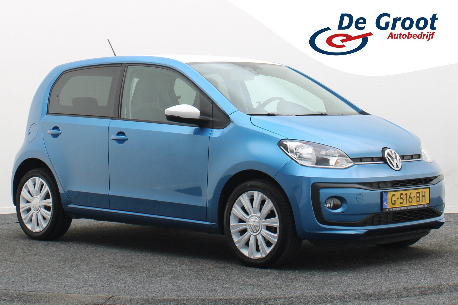 Volkswagen up! 1.0 BMT high up! Climate, Stoelverwarming, Cr, Auto's, Volkswagen, Voorwielaandrijving, Dealer onderhouden, Gebruikt