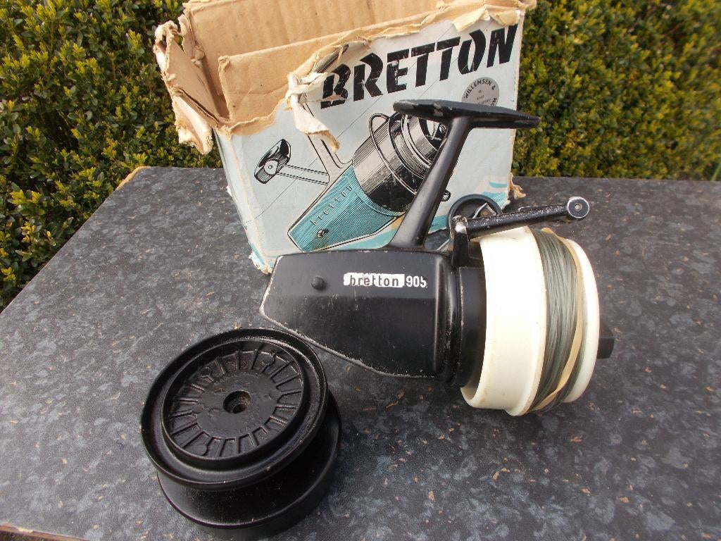 Bretton 905  met doos en extra verwerpspoel, Ophalen of Verzenden, Gebruikt, Molen