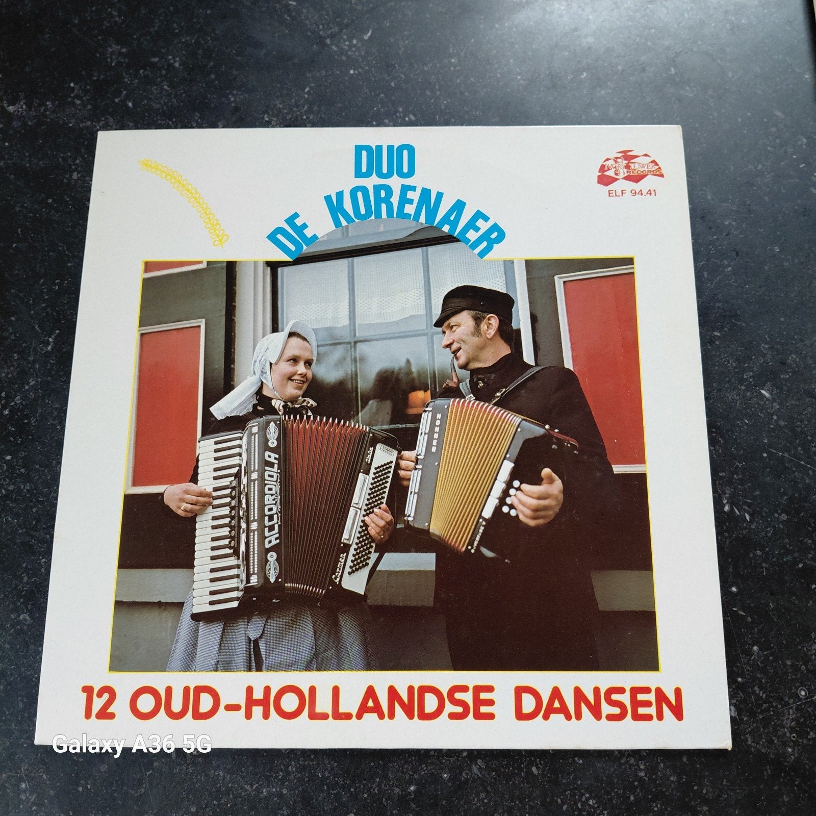 Duo De Korenaer - 12 Oud-Hollandse Dansen LP, LP, Ophalen of Verzenden, 12 inch, Gebruikt
