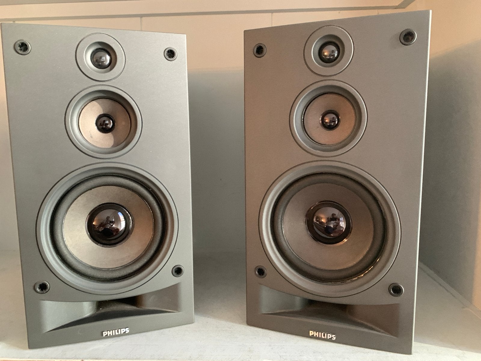 Philips FB 40/30 Bookshelf Speakers - Compact en Krachtig, Philips, Gebruikt, Ophalen of Verzenden, Minder dan 60 watt
