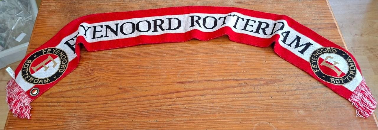 Feyenoord Sjaal, Ophalen of Verzenden, Zo goed als nieuw, Feyenoord, Vaantje of Sjaal