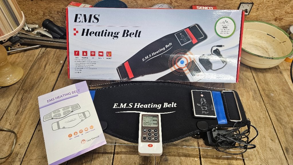 EMS heating belt, zgan, Sport en Fitness, Ophalen of Verzenden, Zo goed als nieuw
