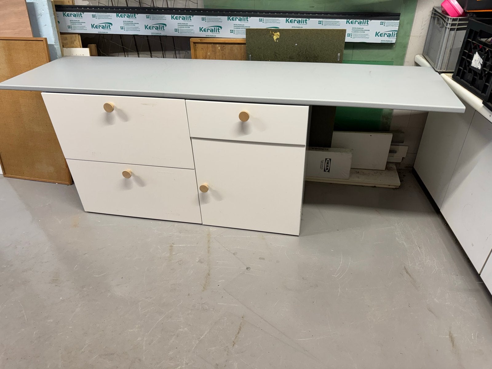 IKEA METOD kast met lades en werkblad, Huis en Inrichting, Ophalen, Gebruikt