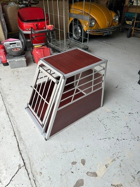 hondenbench  voor auto, Dieren en Toebehoren, Hondenbenches, Ophalen, Zo goed als nieuw