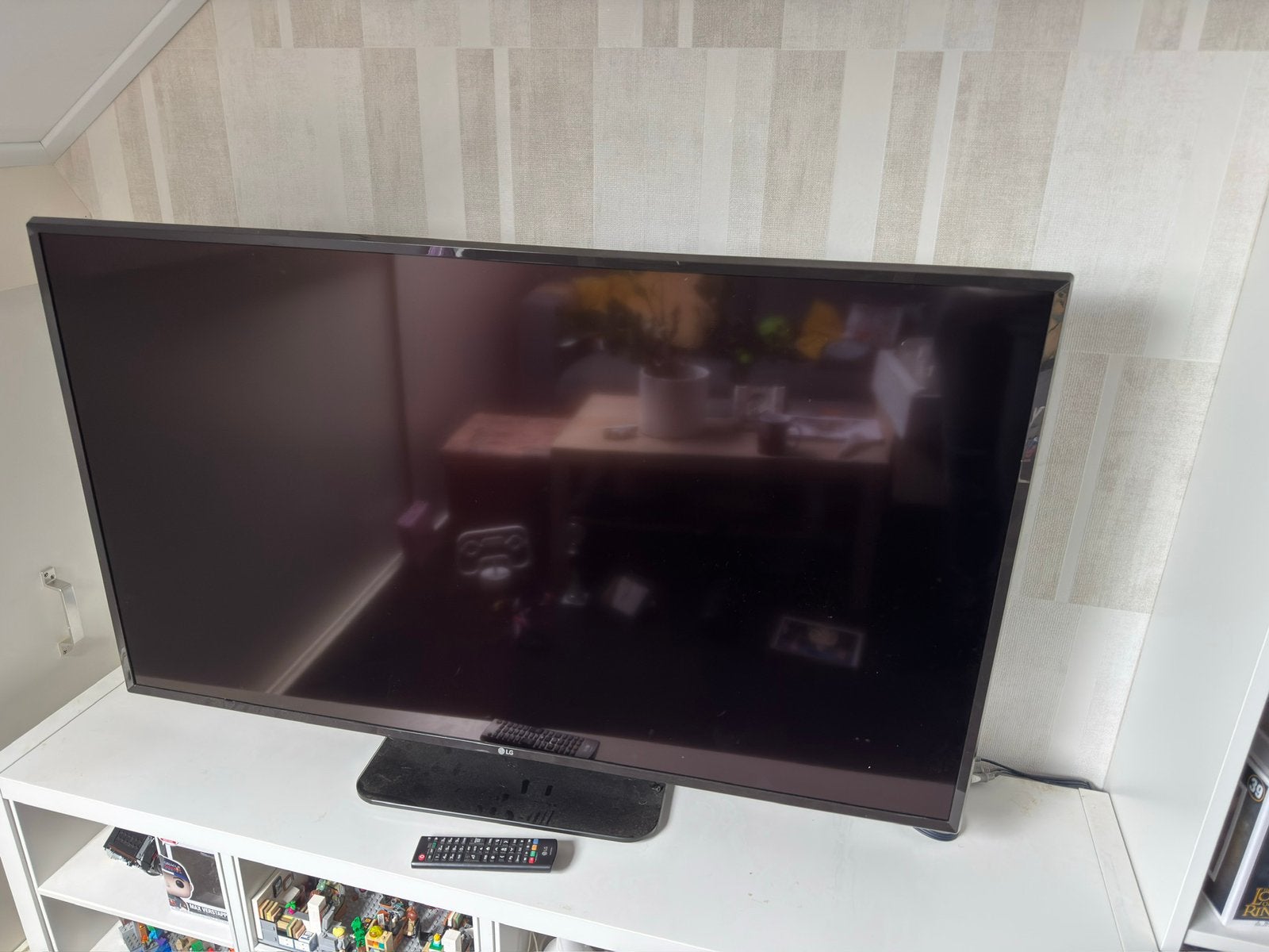 LG 49inch smarttv Zwart, Ophalen, Gebruikt, 50 Hz, LCD