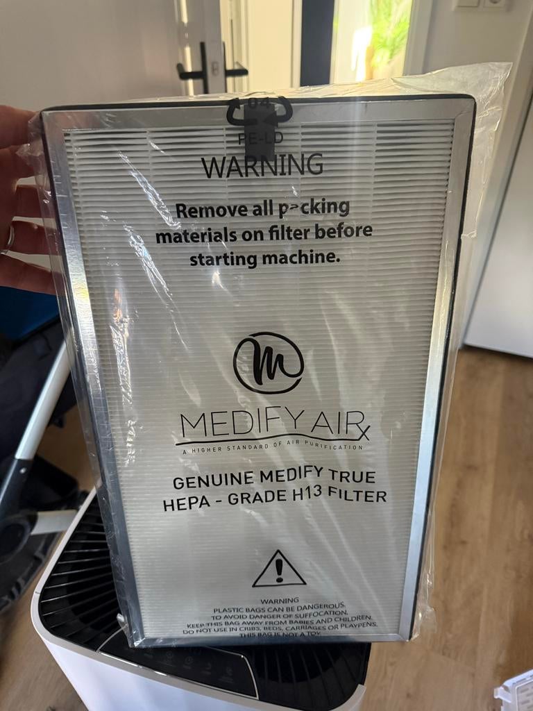 Medify Air Luchtreiniger met H13 HEPA filter, Witgoed en Apparatuur, Luchtbehandelingsapparatuur, Ophalen, Nieuw, Luchtreiniger