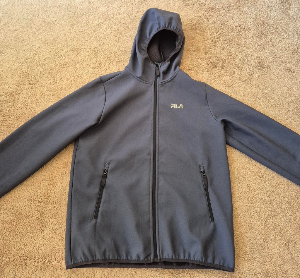 Jack Wolfskin kinderjas maat 164, Ophalen of Verzenden, Zo goed als nieuw, Maat 164