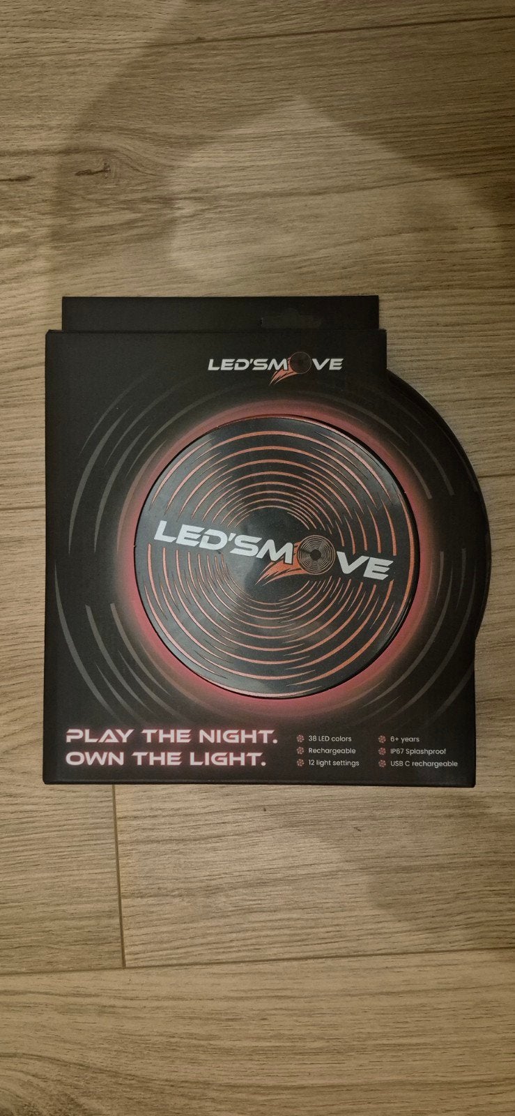 LED's Move Lichtgevende Frisbee en Voetbal Set, Ophalen of Verzenden, Nieuw