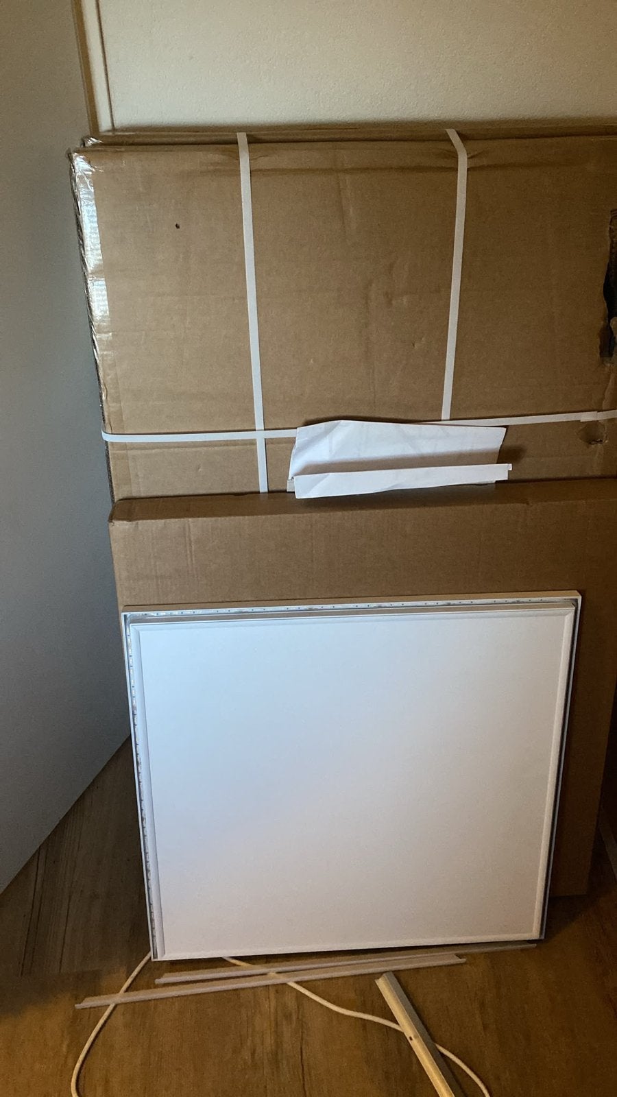 Nieuwe infrarood en led Paneel 65x65 en 110x65cm - Wit Licht, Huis en Inrichting, Wit, Overige merken, Nieuw, Modern