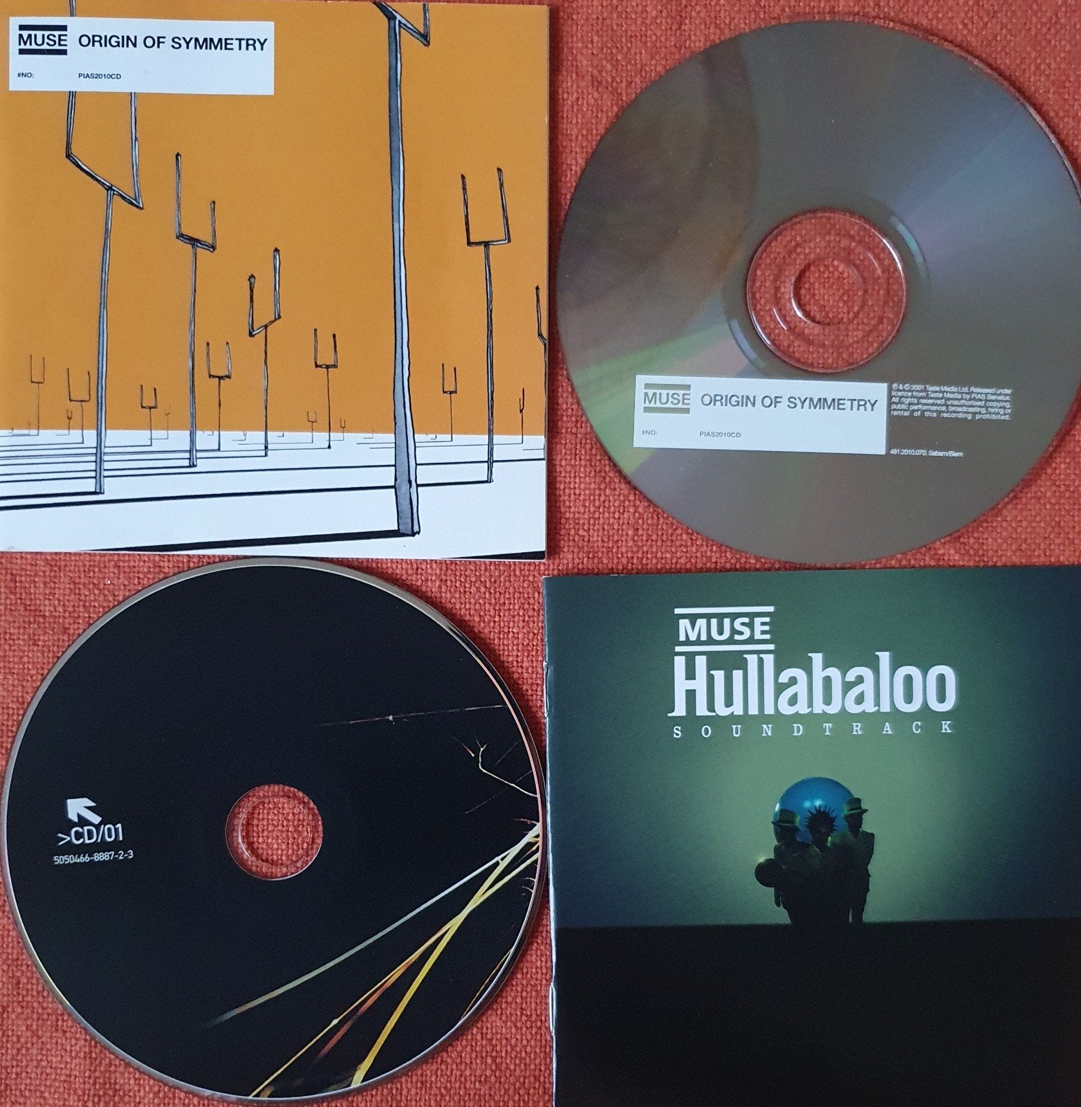 Muse cd's mogen ook per stuk, Ophalen of Verzenden, Zo goed als nieuw, Overige formaten