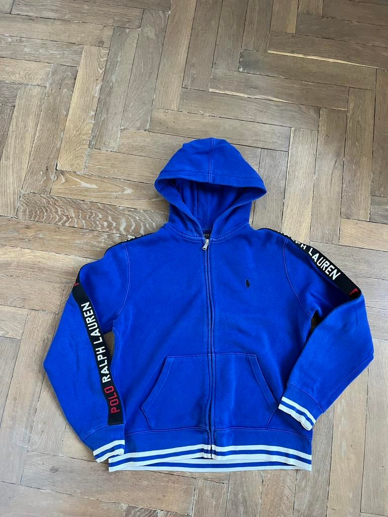 Ralph lauren polo L 158 164 170 blauw vest trui hoodie, Ophalen of Verzenden, Gebruikt, Jongen, Trui of Vest