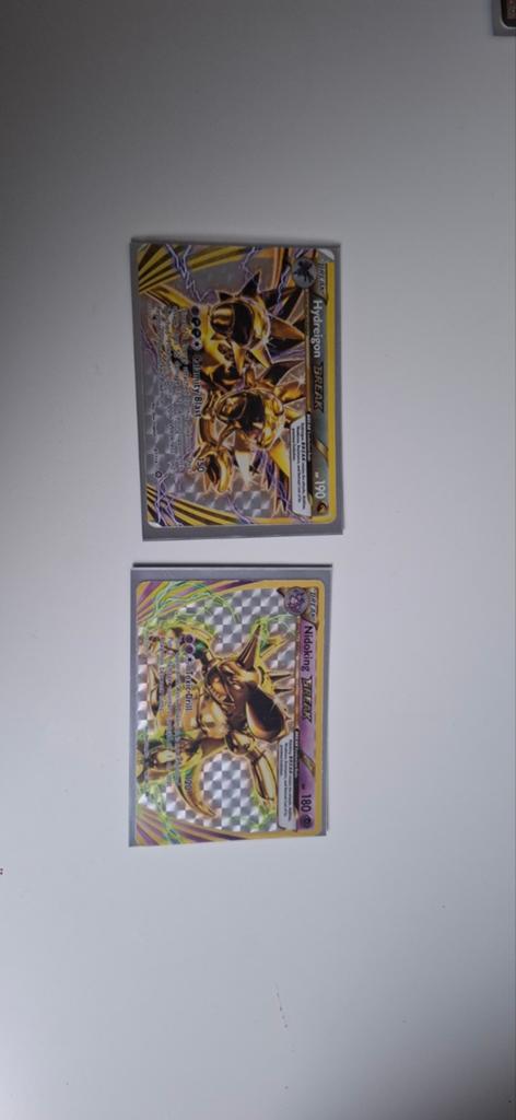 Hydreigon EX & Metagross EX Pokémon kaarten (Foil), Ophalen of Verzenden, Zo goed als nieuw, Meerdere kaarten, Foil