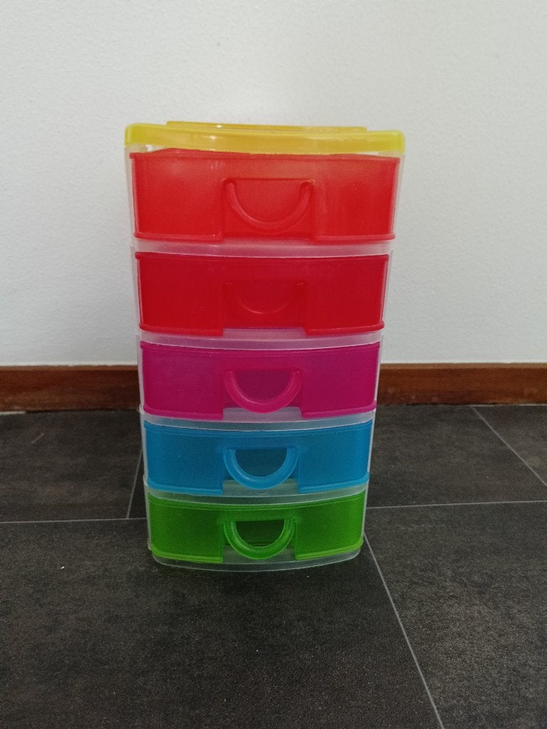 Ladenkastje met 5 laatjes, Ophalen of Verzenden, Gebruikt