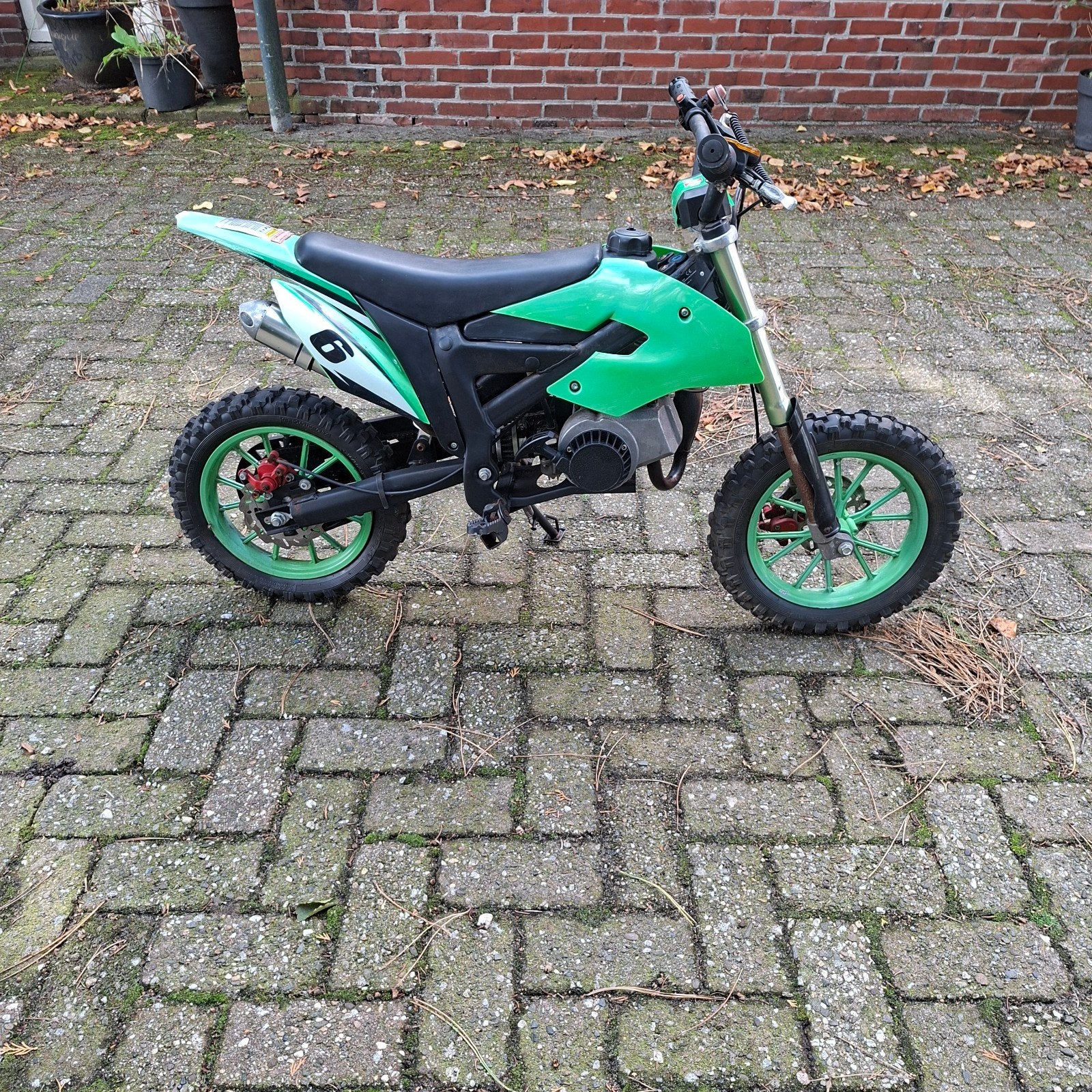 pitbike mini cross, Ophalen, Gebruikt, Schijfrem, Pitbike