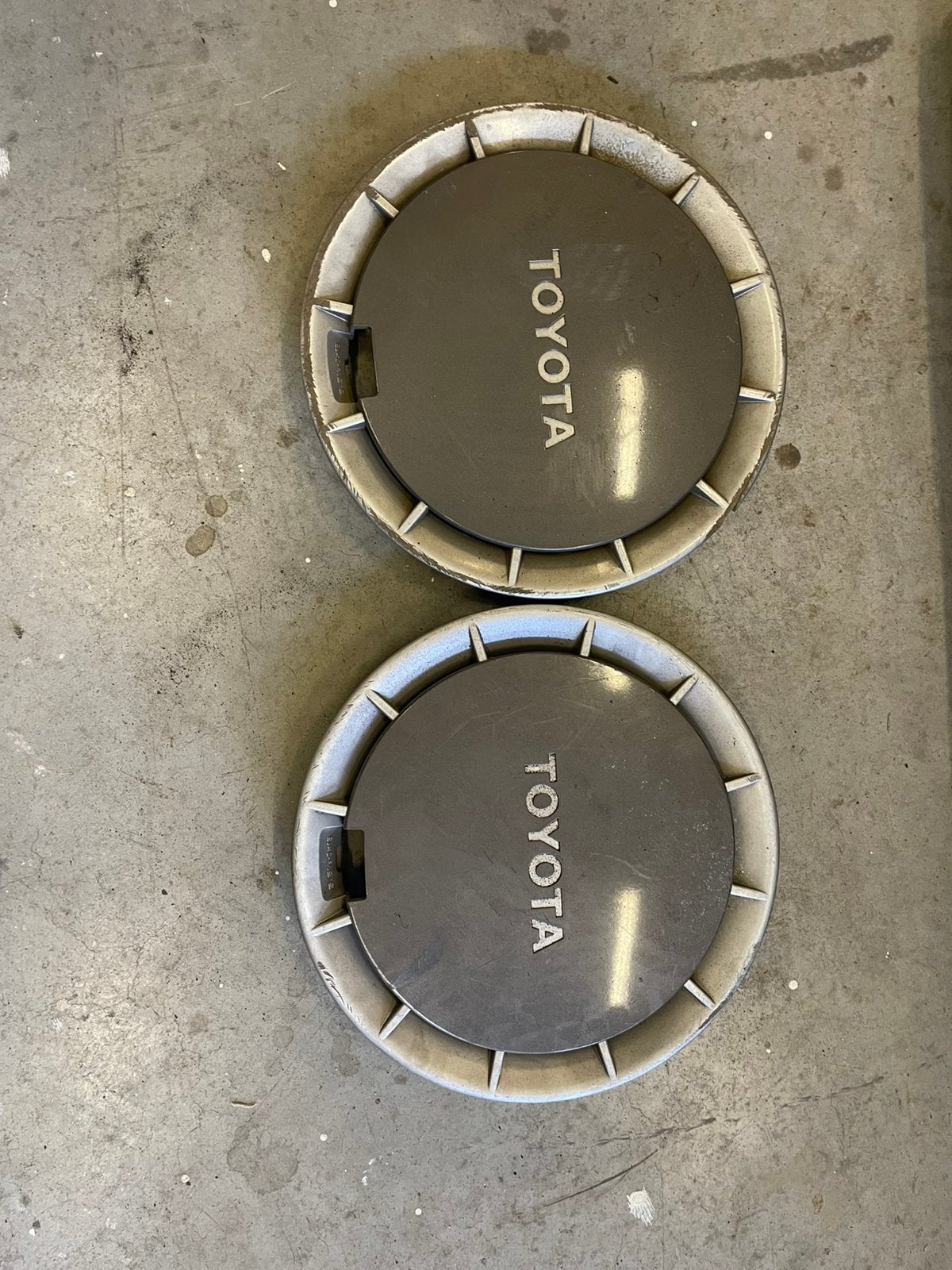 Toyota corolla e8 sxl 2 wieldoppen gebruikt, Ophalen of Verzenden