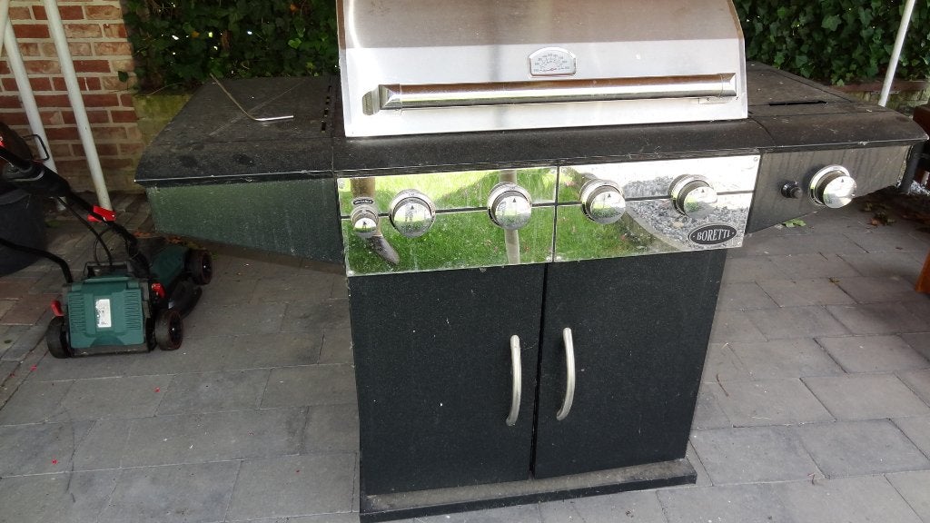 Boretti gas barbeque, Ophalen, Gebruikt, Boretti