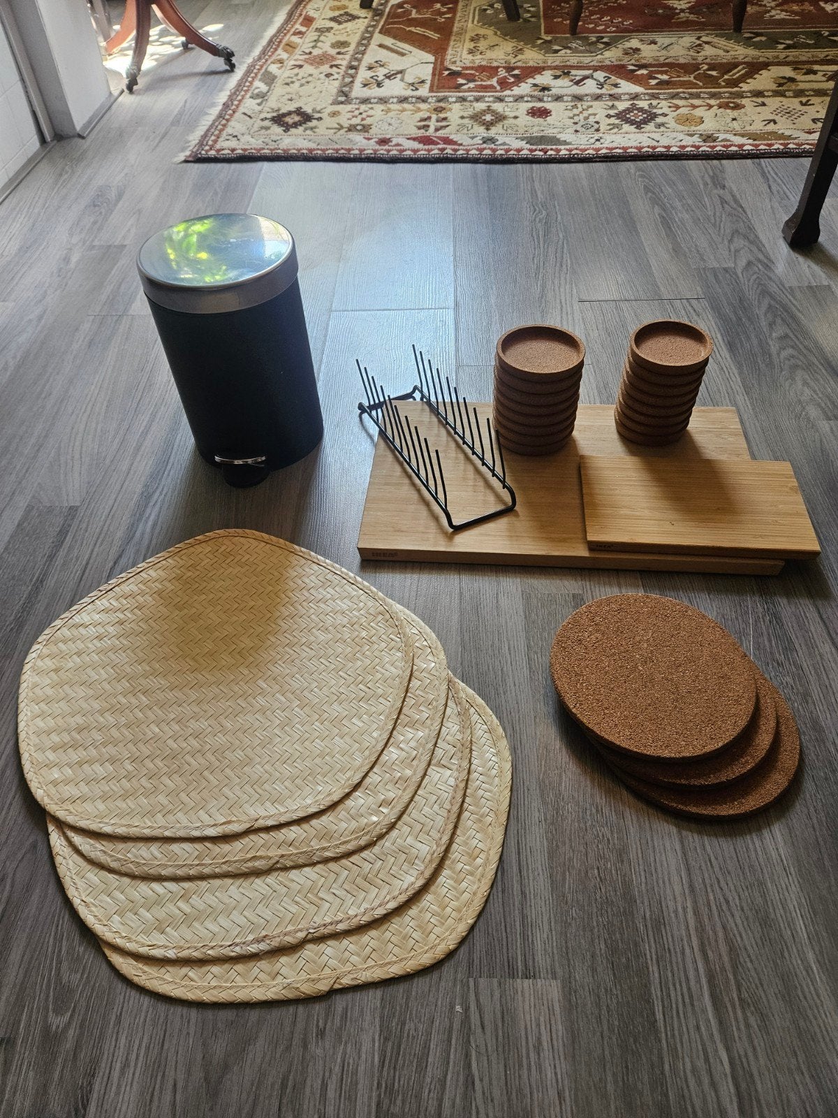 Ikea tafel en keukenbenodigdheden set, Ophalen of Verzenden, Gebruikt, IKEA