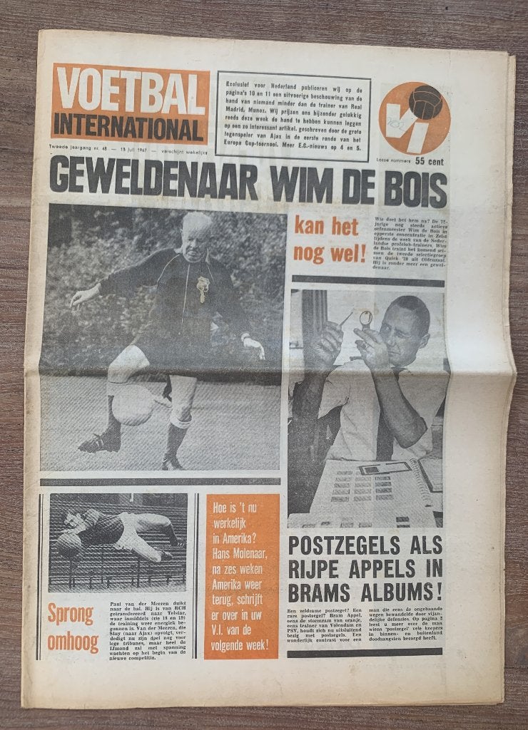 Voetbal International VI Div. tijdschriften uit 1967 / €5,-, Verzamelen, Sportartikelen en Voetbal, Ophalen of Verzenden, Zo goed als nieuw