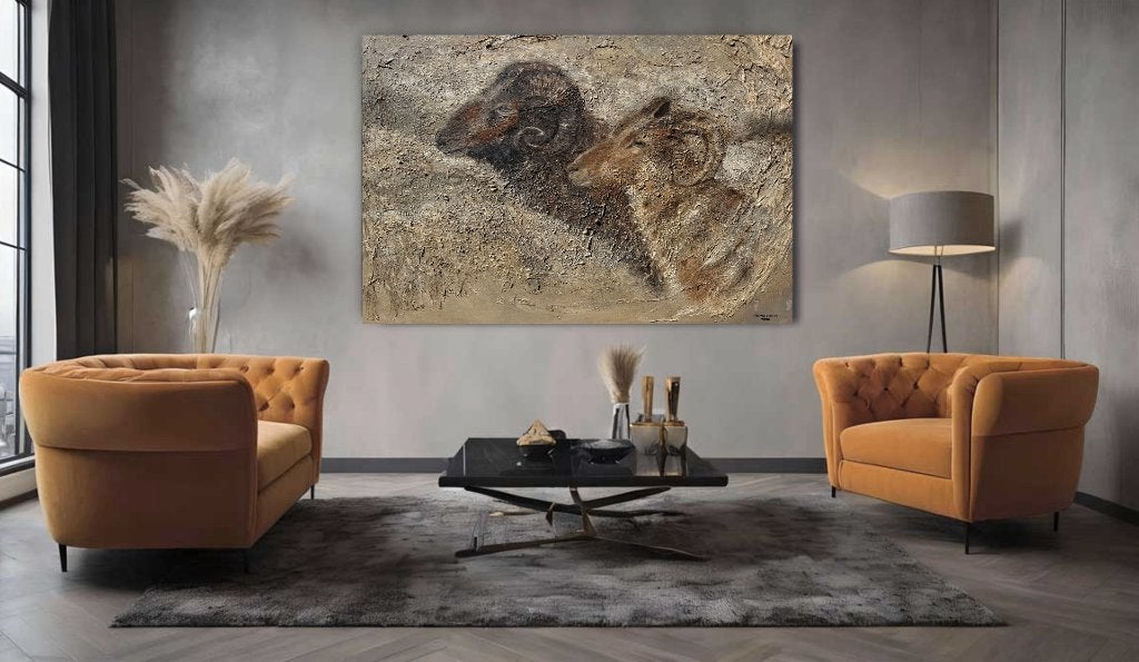 2 rammen op Westerheide form 90 x 120 cm, Ophalen