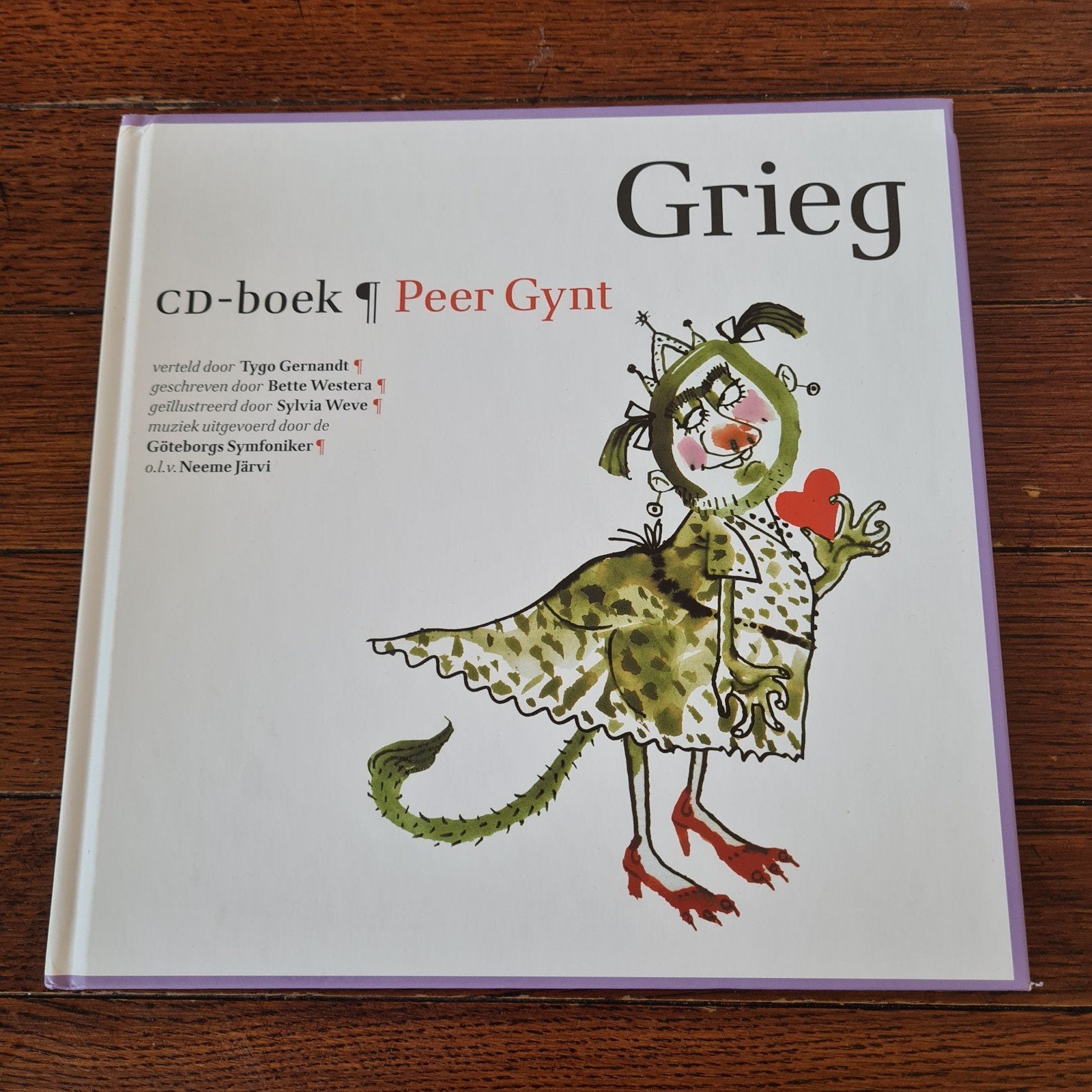 Bette Westera - Peer Gynt + CD Grieg, Boeken, Fictie algemeen, Ophalen of Verzenden, Zo goed als nieuw, Bette Westera; Edvard Grieg