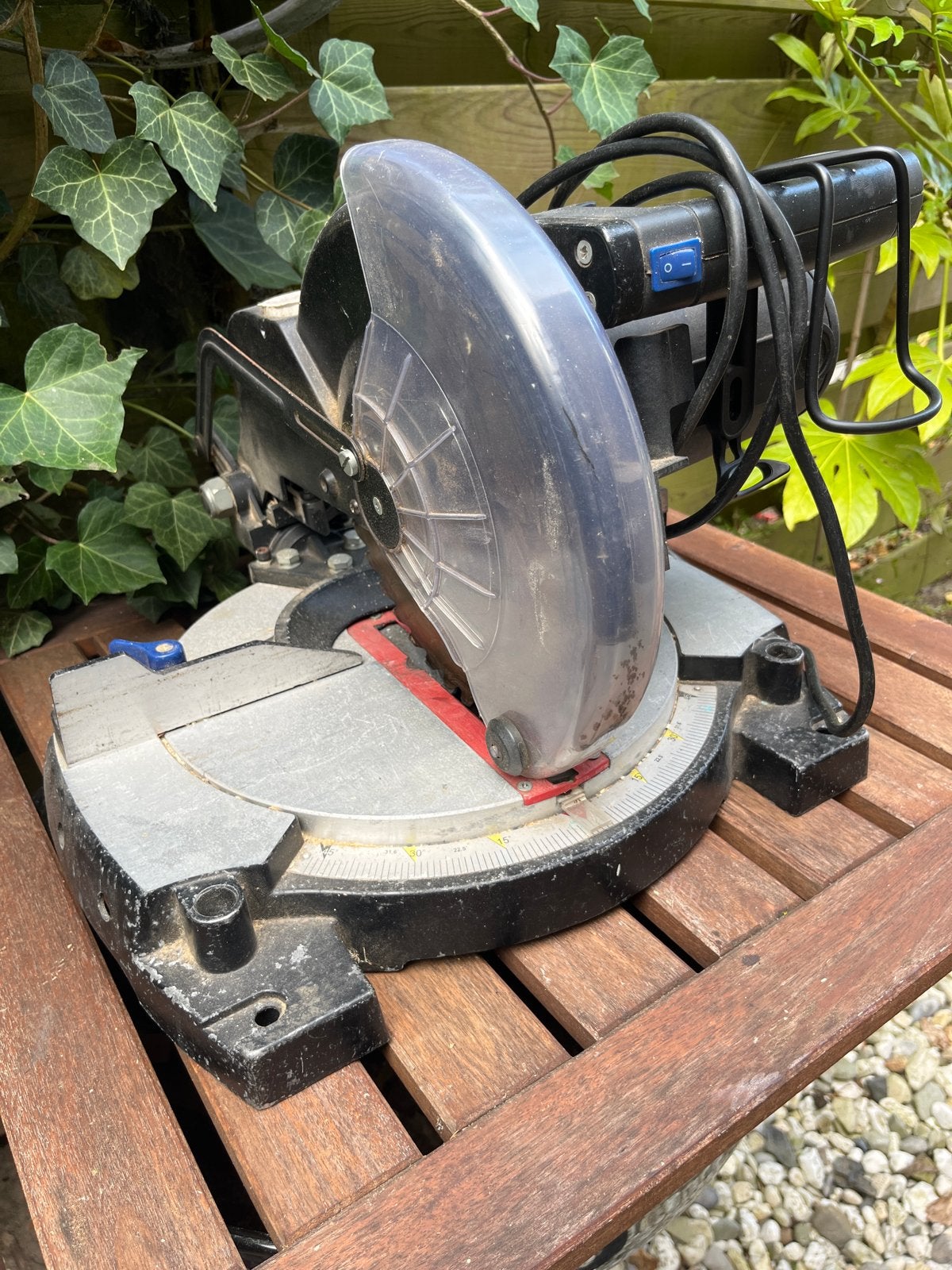 Ferm Afkortzaag, Doe-het-zelf en Verbouw, Gereedschap | Zaagmachines, Ophalen, Gebruikt, 70 mm of meer, Afkortzaag