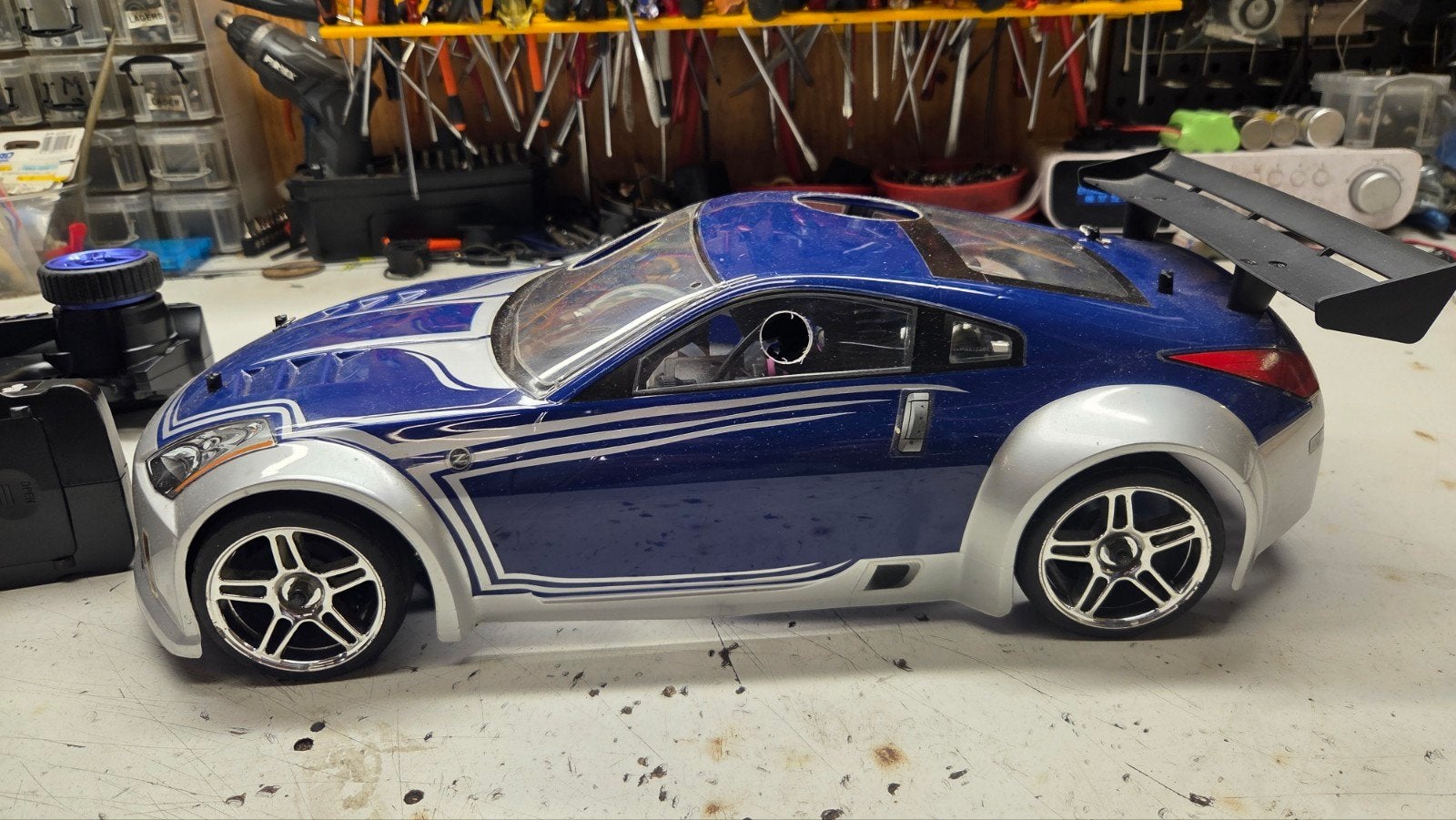te koop mooie hsp, Gebruikt, Auto offroad, Ophalen of Verzenden, Schaal 1:10