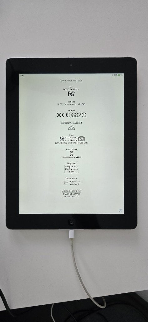 iPad (4e generatie) - Wifi, Computers en Software, Apple iPads, Gebruikt, 32 GB, Apple iPad, Zwart