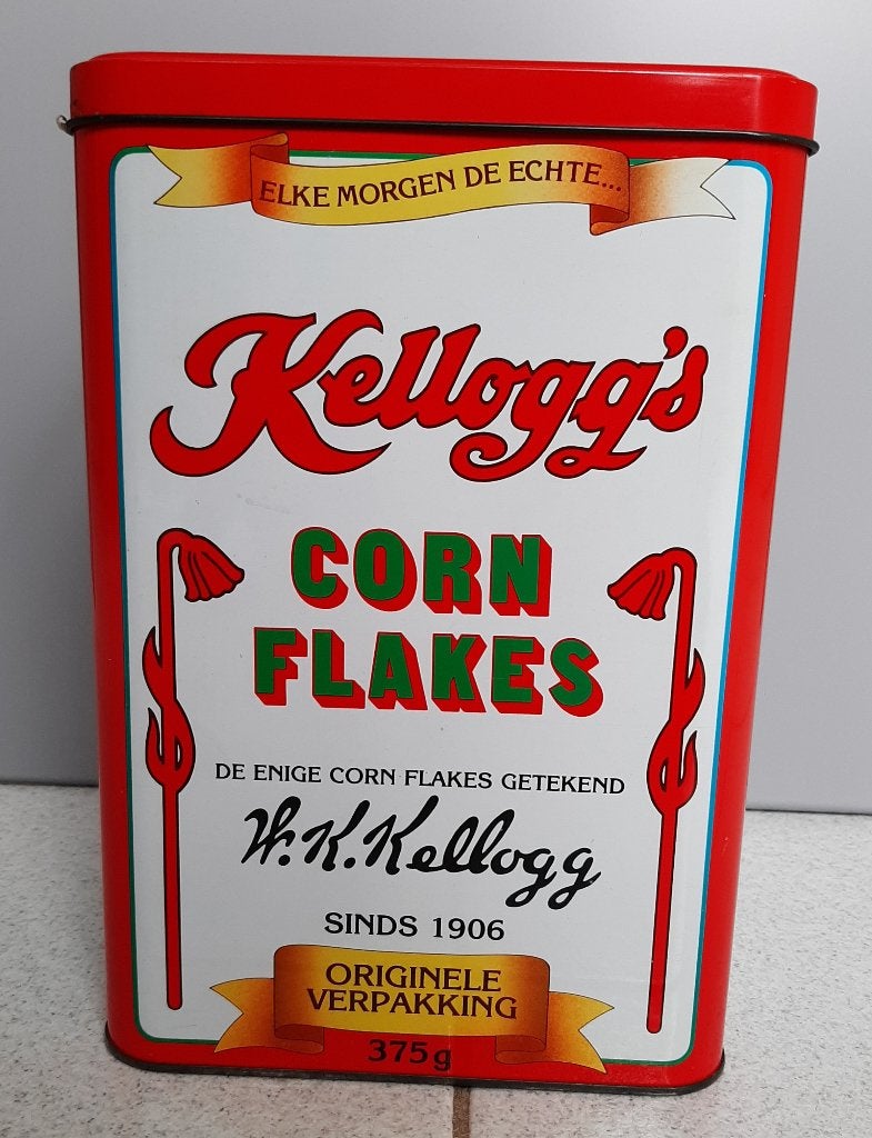 blik Kellogg's Corn Flakes, Ophalen, Gebruikt, Overige
