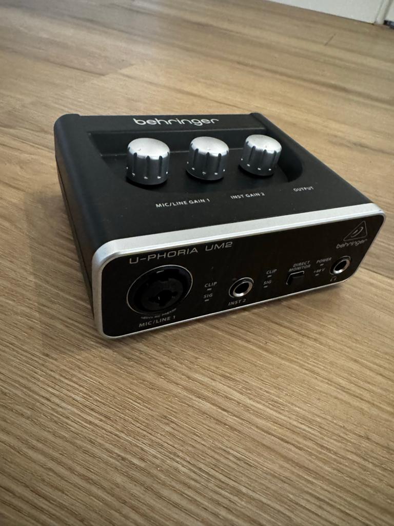 Behringer U-Phoria UM2 Audio Interface - Nieuw in doos, Ophalen, Zo goed als nieuw