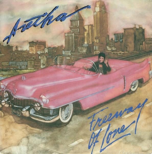 Single (1985) Aretha Franklin - Freeway of Love., Gebruikt, 7 inch, Single, Ophalen of Verzenden