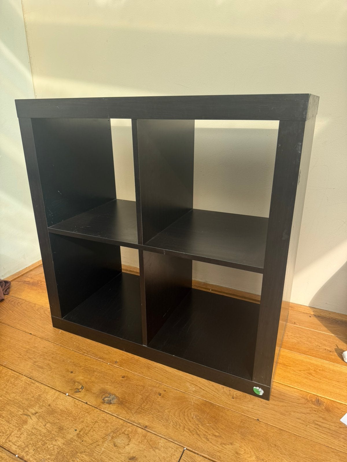 Kallax 2x2, black, Ophalen, Zo goed als nieuw, Minder dan 150 cm, Minder dan 100 cm