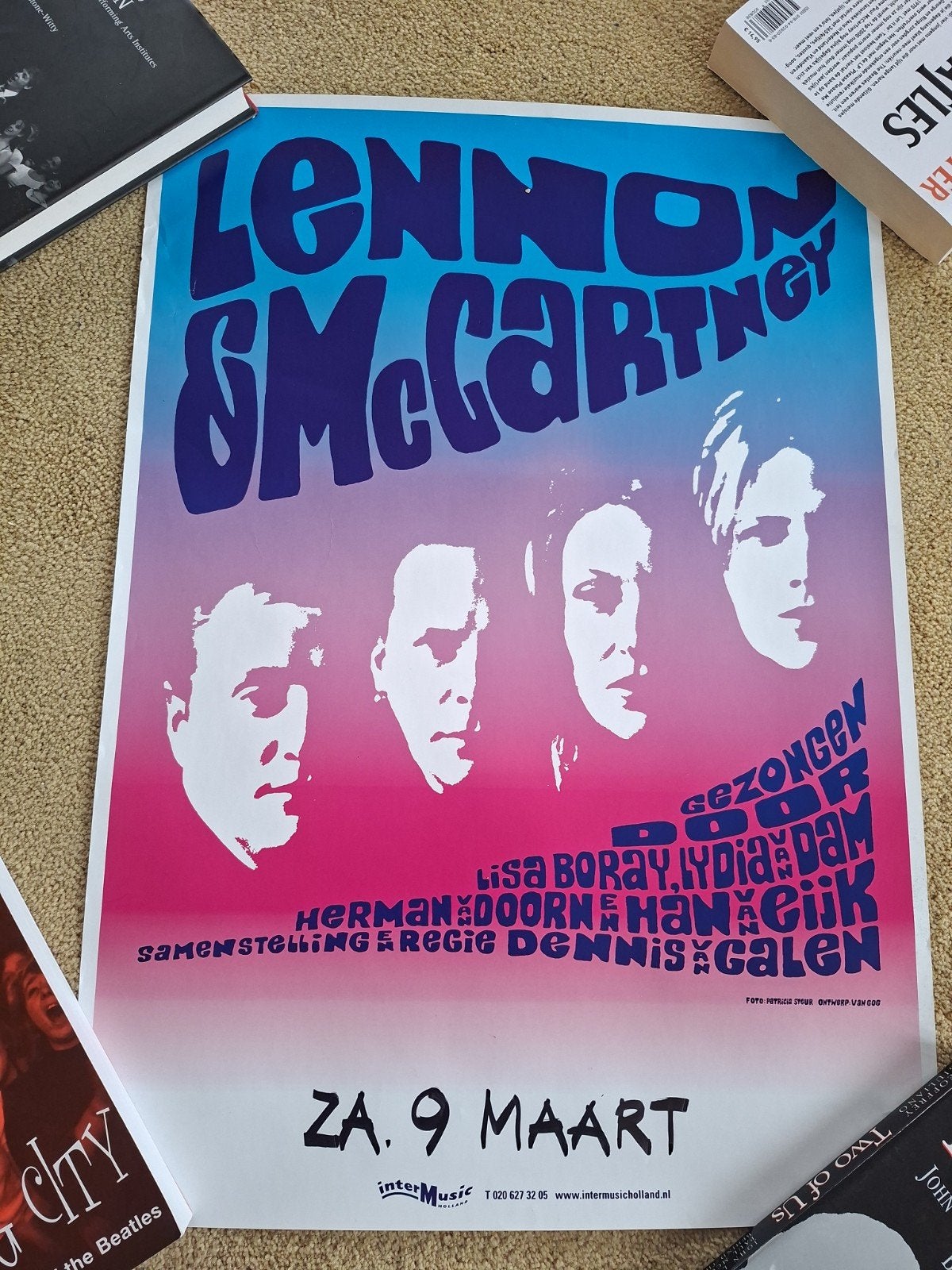 Beatles Posters - Klein Formaat, A4 of kleiner, Ophalen of Verzenden, Muziek, Rechthoekig Staand