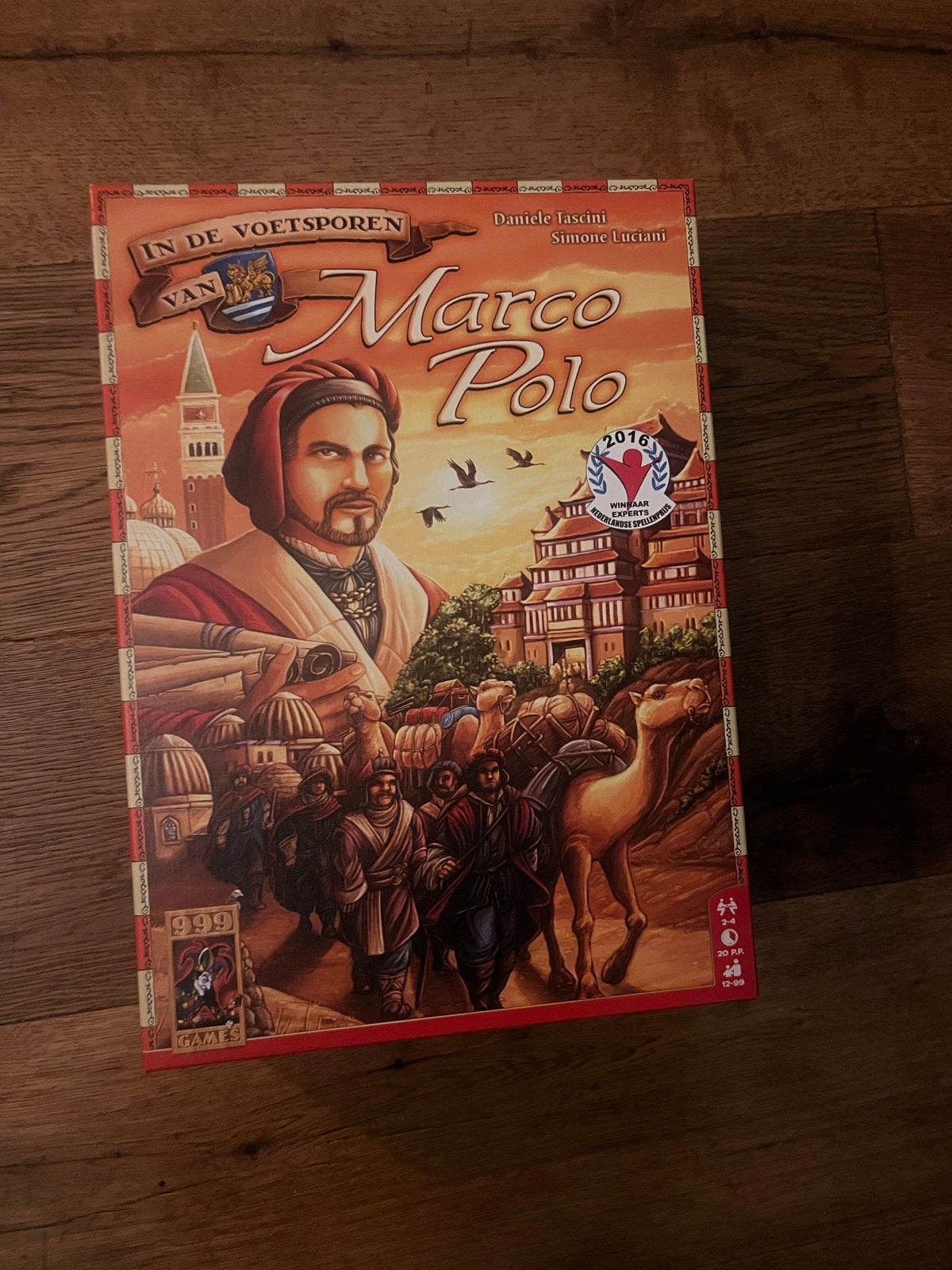 In de Voetsporen van Marco Polo Bordspel, Drie of vier spelers, Ophalen of Verzenden, Zo goed als nieuw