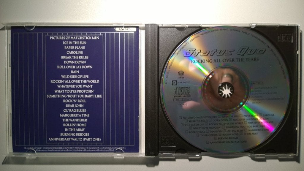 Status Quo - Rocking All Over The Years, Ophalen of Verzenden, Zo goed als nieuw, Poprock