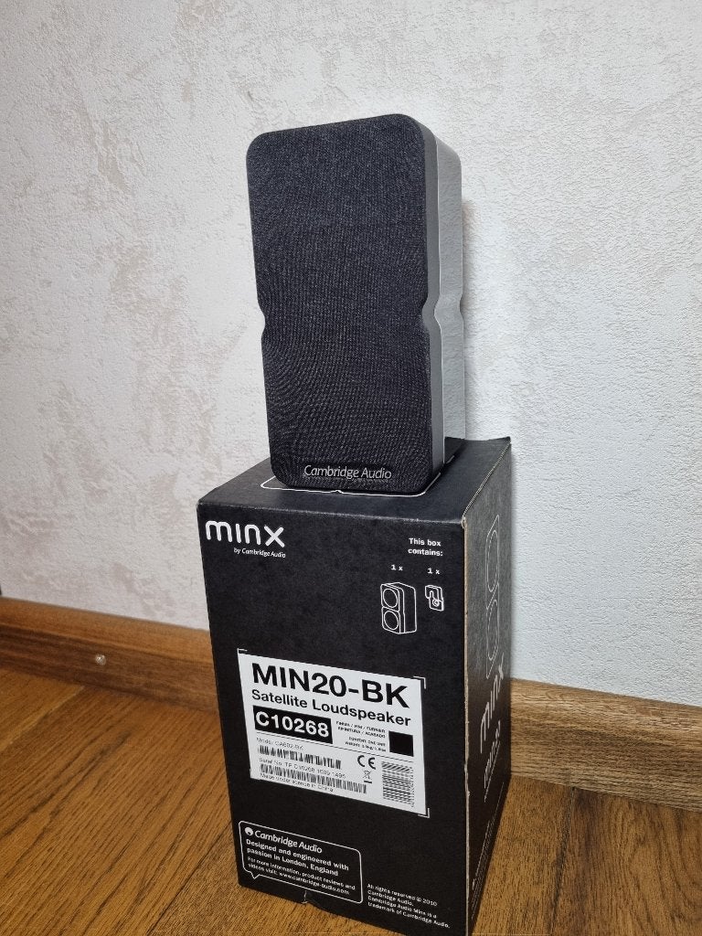 1x Nieuwe Cambridge Audio Minx Min 20 speaker + factuur, Audio, Tv en Foto, Luidsprekers, Overige merken, Overige typen, Nieuw