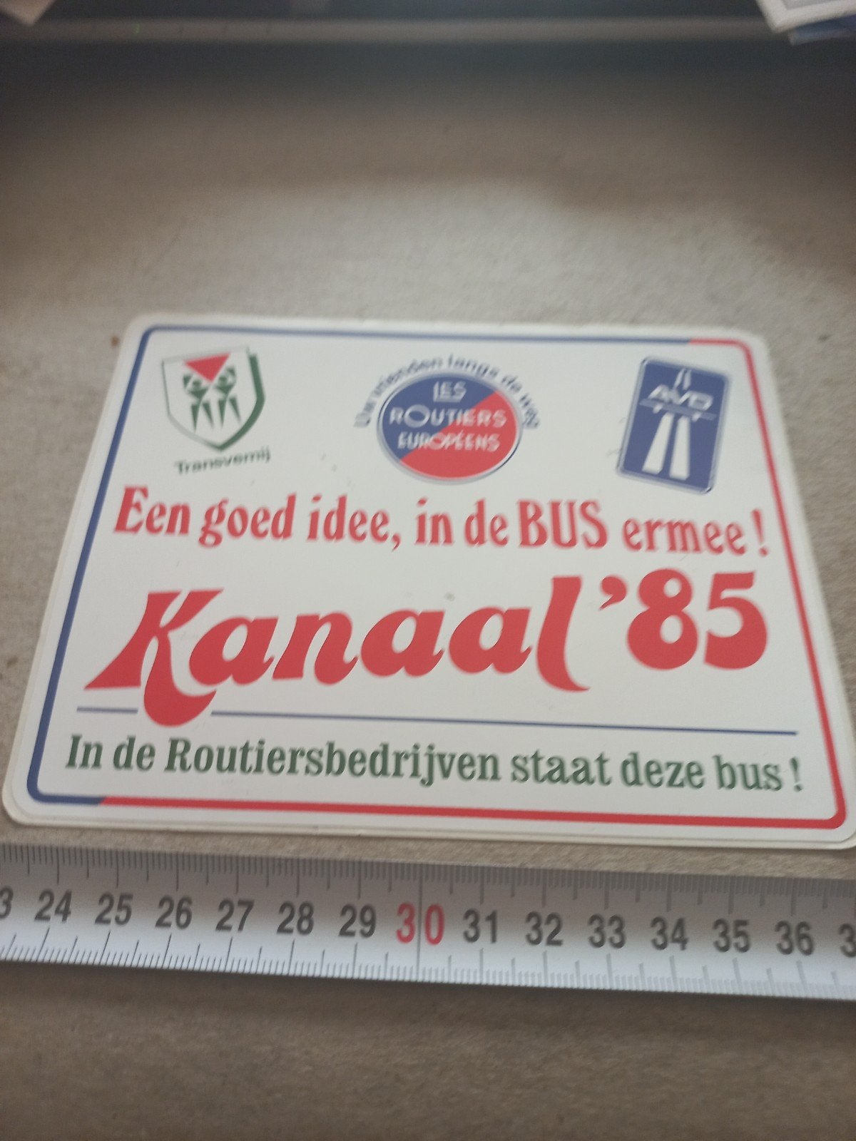 Les routiers europeens kanaal 85, Ophalen of Verzenden, Zo goed als nieuw