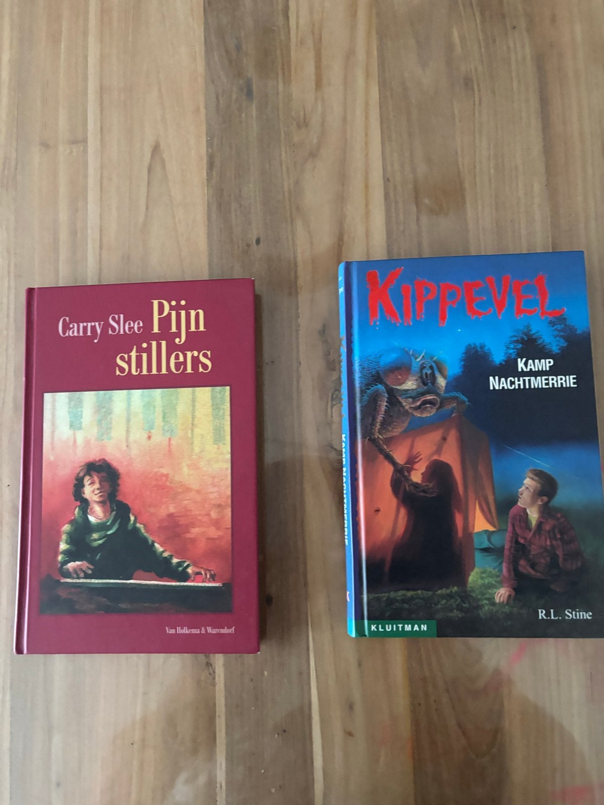 Carry Slee - Pijnstillers & R.L. Stine - Kippevel, Ophalen, Gelezen, Fictie