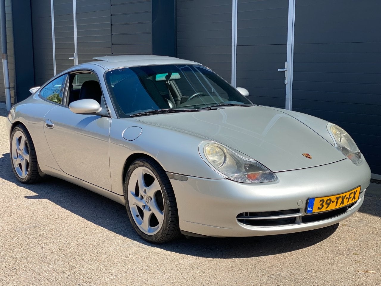Porsche 911 COUPE CARRERA (996) 3.4 Orginele Turbo stoelen, 4 stoelen, Automatische klimaatregeling, Zilver of Grijs, Coupé