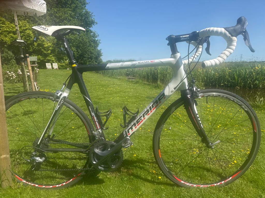 Merida Scultura 907 racefiets - Ultegra afmontage, Overige merken, 28 inch, Gebruikt, Carbon