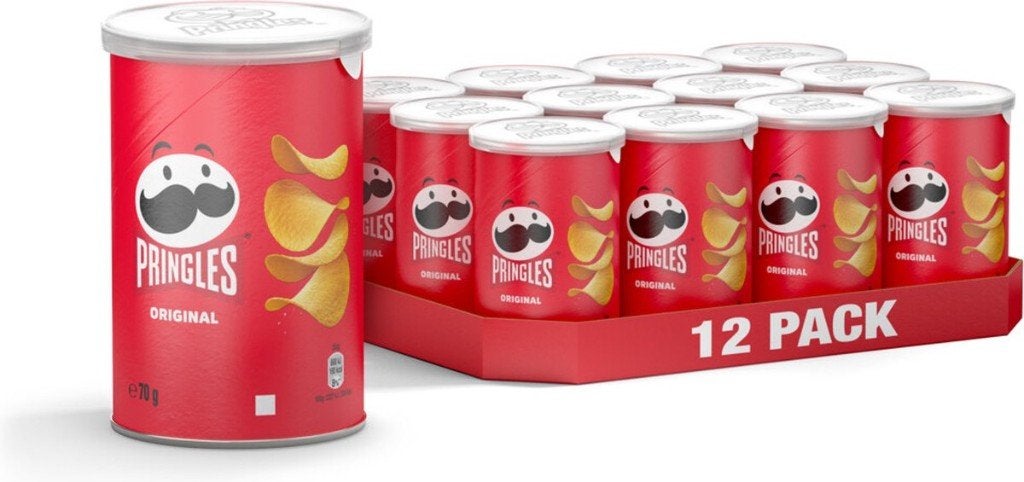 Pringles Original 12 x 70 gram, Verzenden
