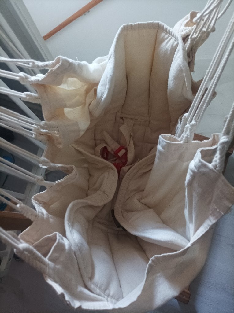 Baby hangmat, Schommelstoel, Met gordel(s) of riempje(s), Zo goed als nieuw, Ophalen