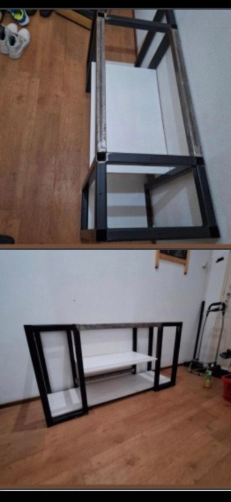 Metalen Aquarium Onderstel 300-400L met 3 Planken., Dieren en Toebehoren, Vissen | Aquaria en Toebehoren, Ophalen, Gebruikt