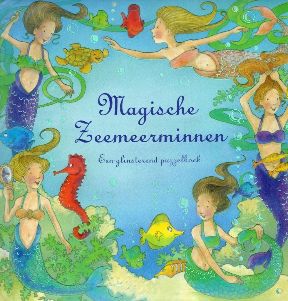 Puzzel Magische Zeermeerminnen BOEK 9789039621349, Boeken, Fictie algemeen, D. van Dijke & Alison Atkins, Jongen of Meisje, Ophalen of Verzenden