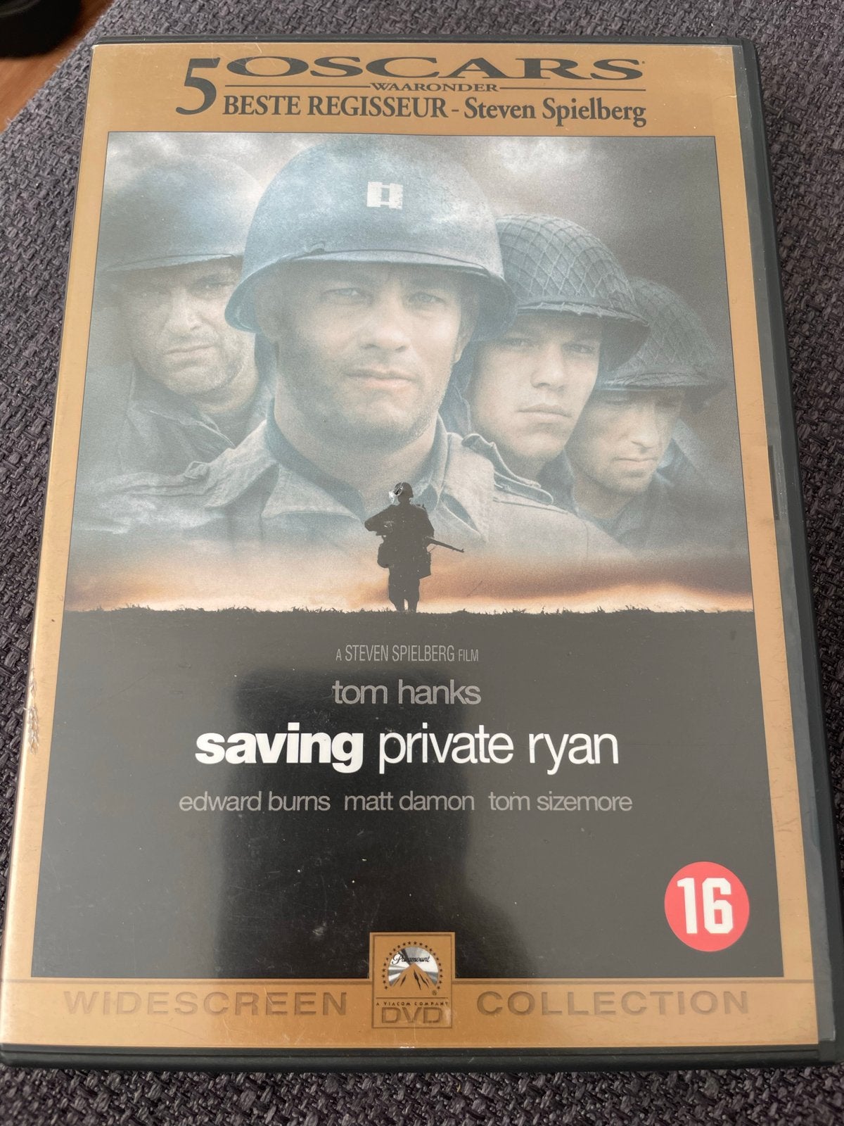 Saving Private Ryan DVD - Steven Spielberg Oorlogsfilm, Vanaf 16 jaar, Nederlands, Breedbeeld, Ophalen of Verzenden
