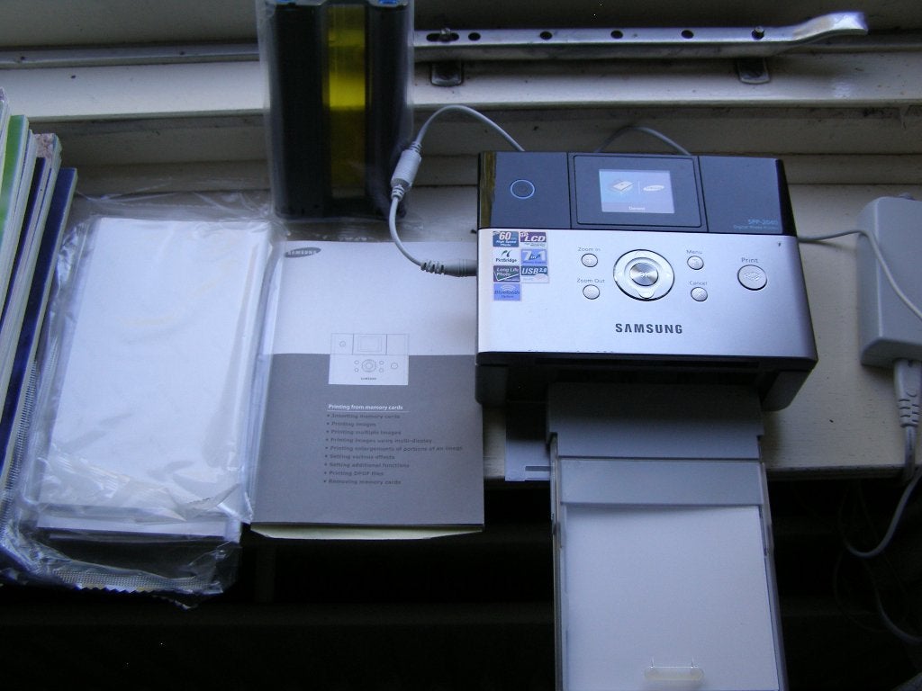 Samsung digitale foto printer, Computers en Software, Printers, Ophalen of Verzenden, Zo goed als nieuw